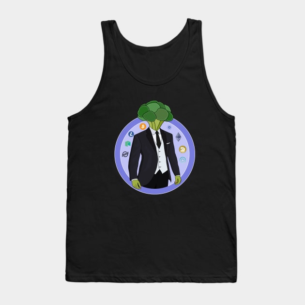 Broccoli Crypto Tank Top by DiegoCarvalho